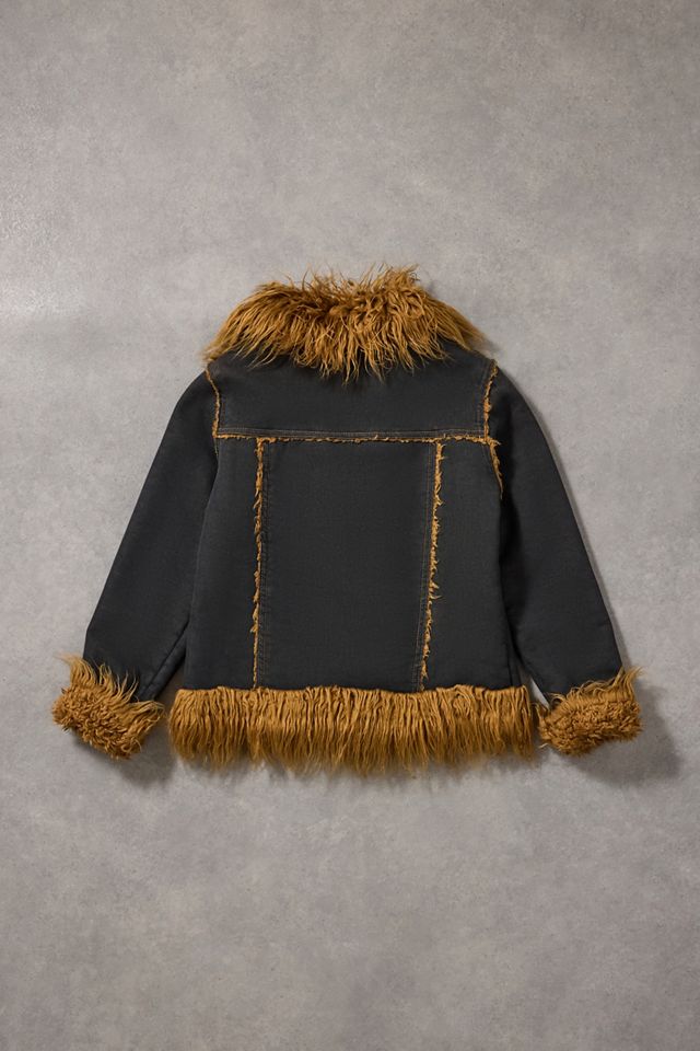 Urban Renewal One-Of-A-Kind Denim Jacket #5