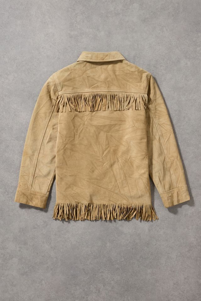 Urban Renewal One-Of-A-Kind GAP Tassel Suede Jacket #2