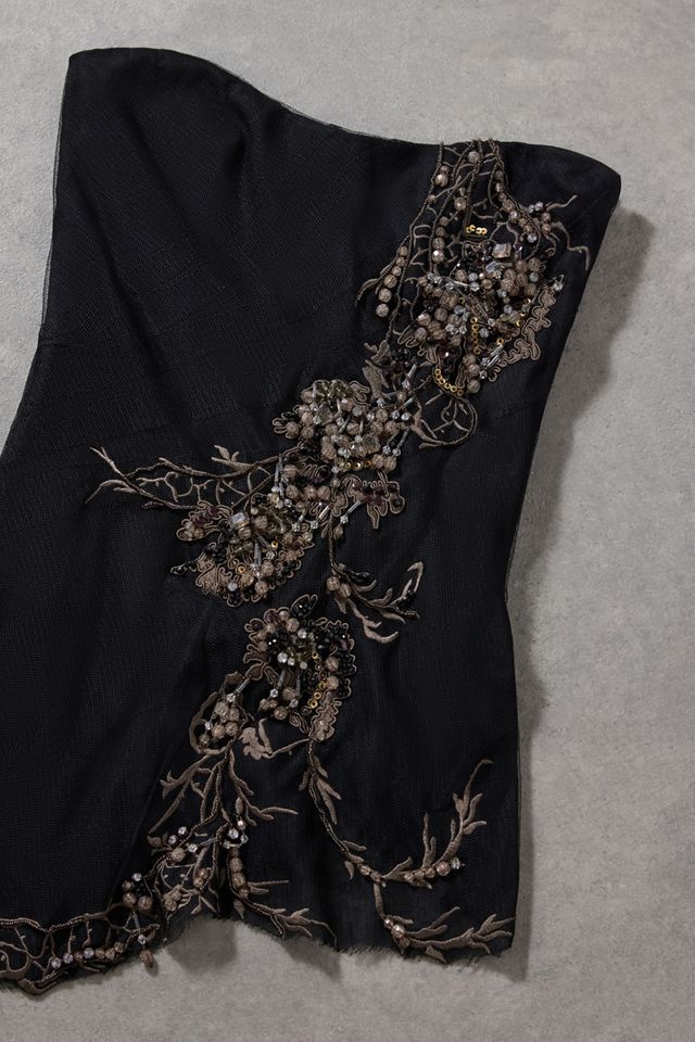 Urban Renewal One-Of-A-Kind Karen Millen Jewelled Tube Top #3
