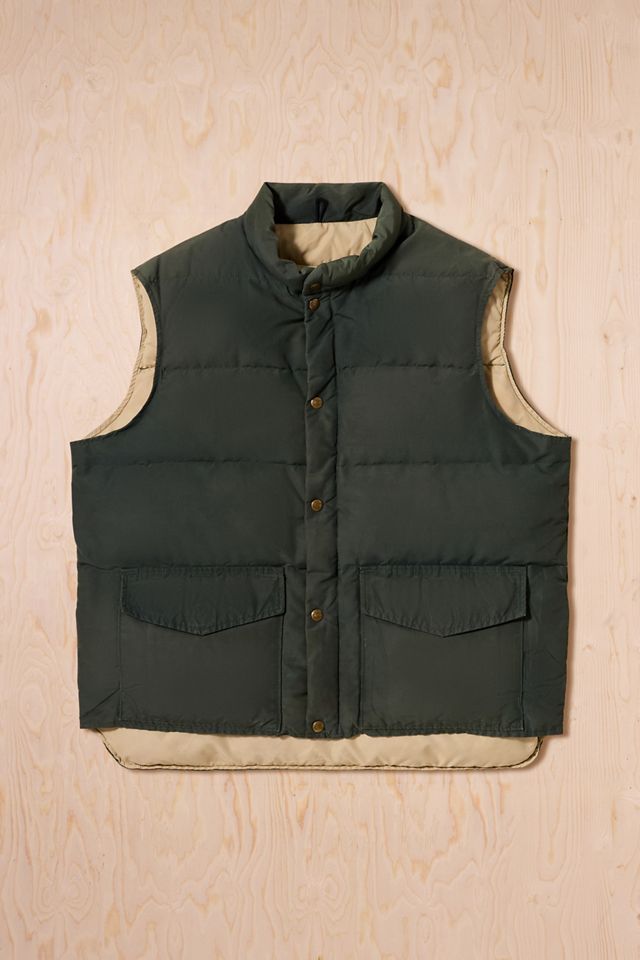 Urban Renewal One-Of-A-Kind Woolrich Forest Green Gilet #2
