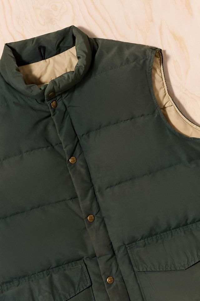 Urban Renewal One-Of-A-Kind Woolrich Forest Green Gilet #3