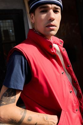 Urban Renewal One-Of-A-Kind J.Crew Red Gilet