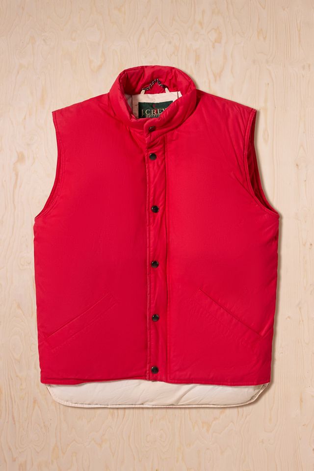 Urban Renewal One-Of-A-Kind J.Crew Red Gilet #2