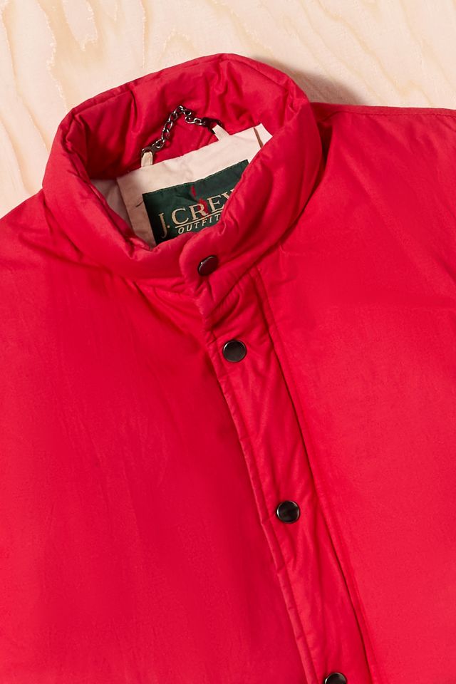 Urban Renewal One-Of-A-Kind J.Crew Red Gilet #3