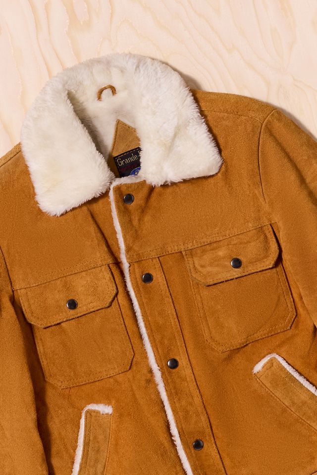 Urban Renewal One-Of-A-Kind Grade-Bay Suede Jacket #3