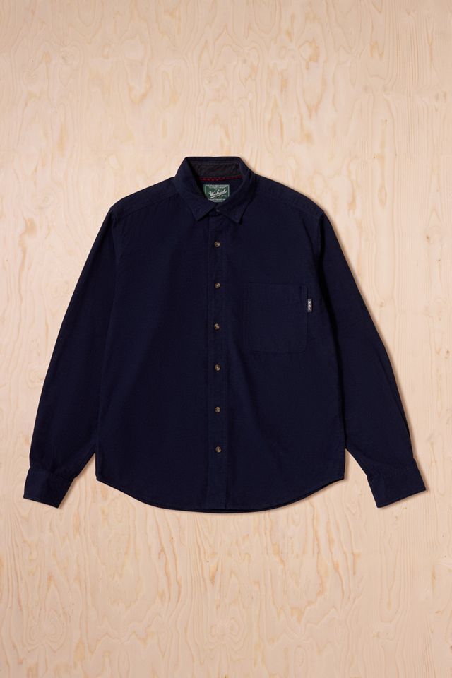 Urban Renewal One-Of-A-Kind Woolrich Navy Flannel Shirt #1