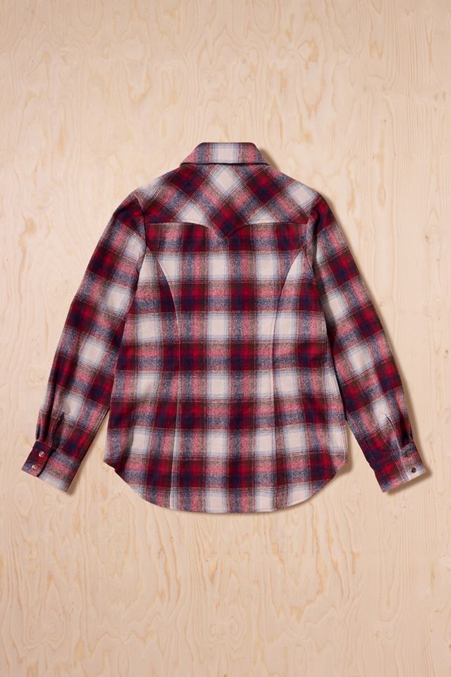 Urban Renewal One-Of-A-Kind Pendleton Red Check Shirt #2