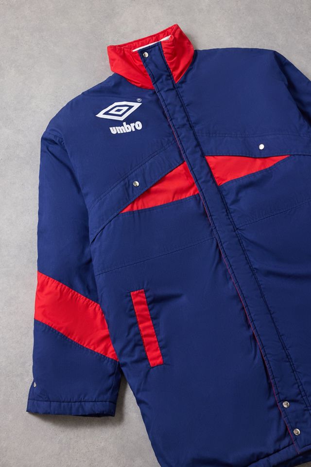Urban Renewal One-Of-A-Kind Umbro Navy Football Coat #3