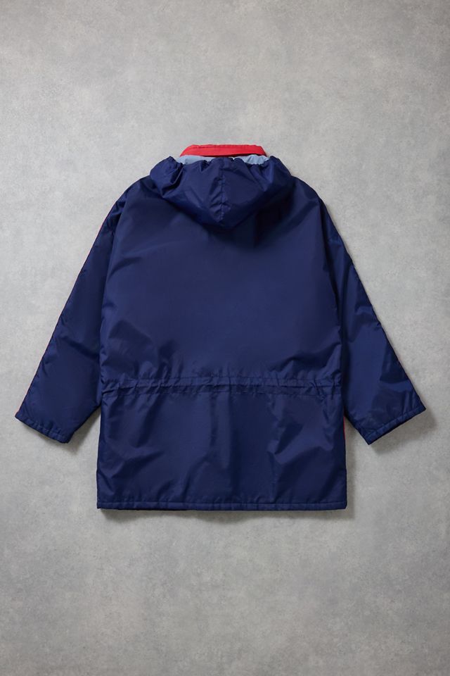 Urban Renewal One-Of-A-Kind Umbro Navy & Red Football Coat #2