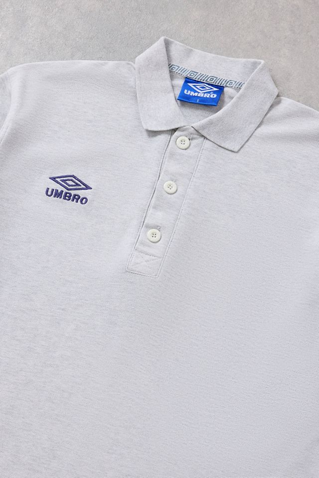 Urban Renewal One-Of-A-Kind Umbro Grey Polo Shirt #2