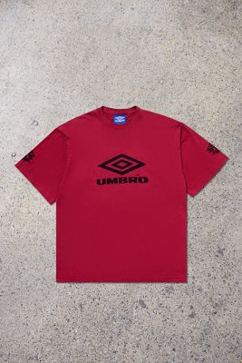 Urban Renewal One-Of-A-Kind Umbro Red T-Shirt