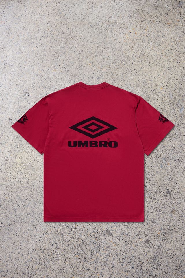 Urban Renewal One-Of-A-Kind Umbro Red T-Shirt #2
