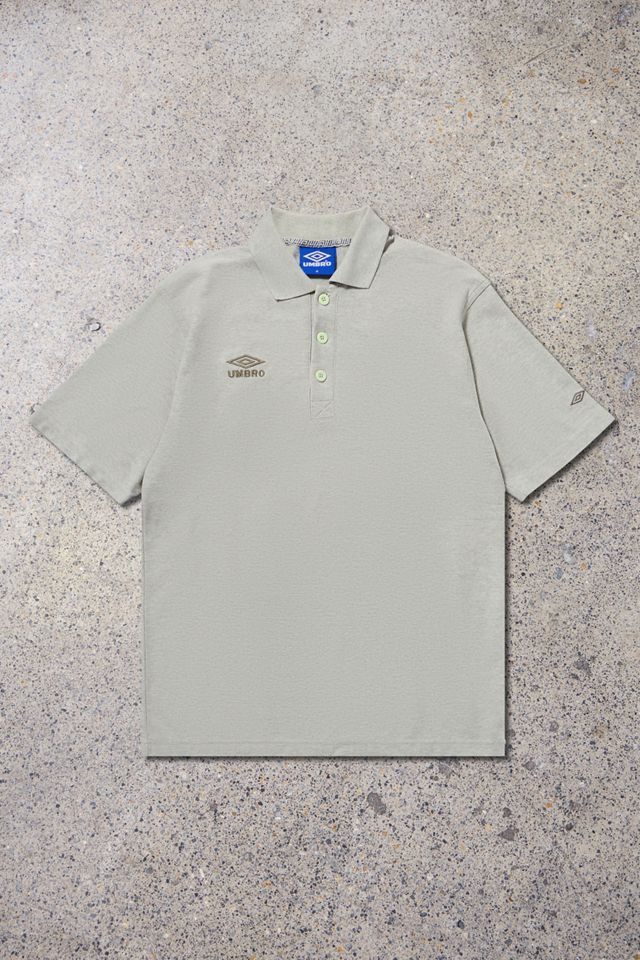 Urban Renewal One-Of-A-Kind Grey Umbro Polo Shirt