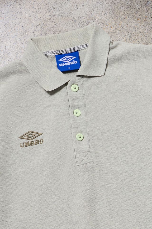 Urban Renewal One-Of-A-Kind Grey Umbro Polo Shirt #1