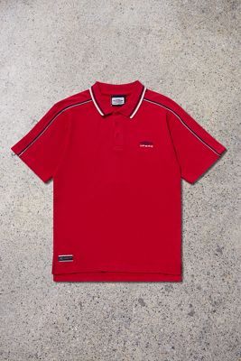 Urban Renewal One-Of-A-Kind Umbro Red Polo Shirt