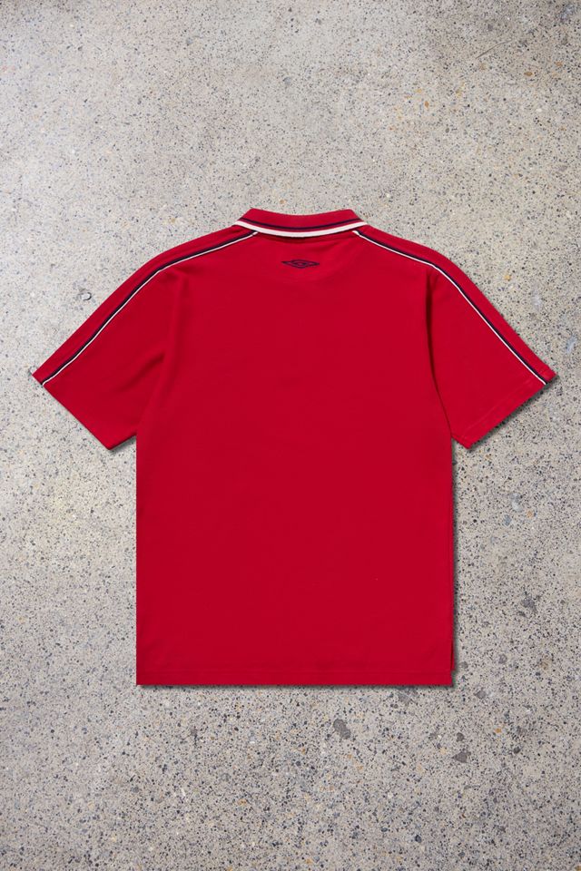 Urban Renewal One-Of-A-Kind Umbro Red Polo Shirt #2