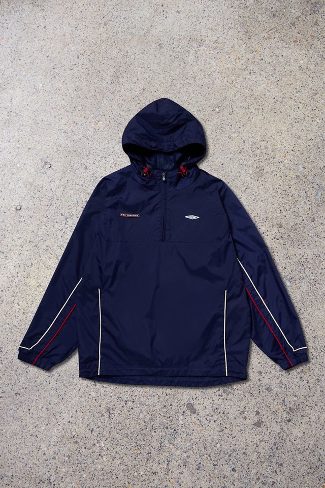 Urban Renewal One-Of-A-Kind Umbro Navy Shell Jacket