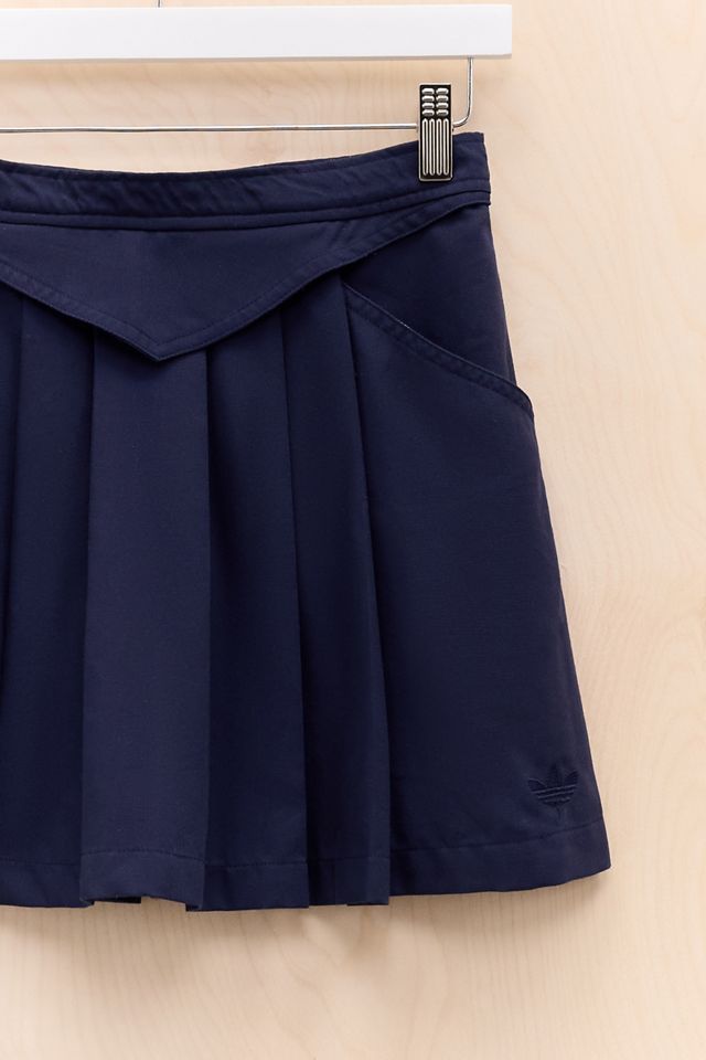 Urban Renewal One-Of-A-Kind adidas Navy Sport Skirt #1