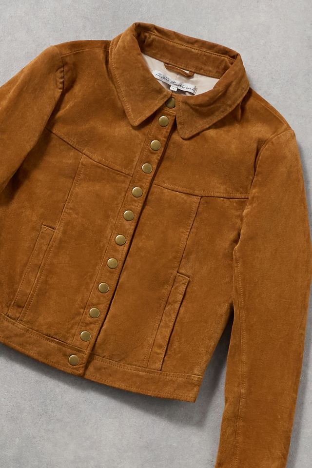 Urban Renewal One-Of-A-Kind Brown Suede Jacket #1