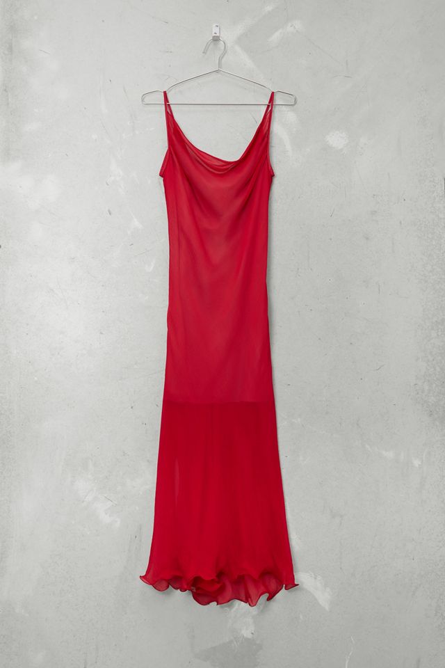 Urban Renewal One-Of-A-Kind Mastro Moda Double Layer Midi Dress #2
