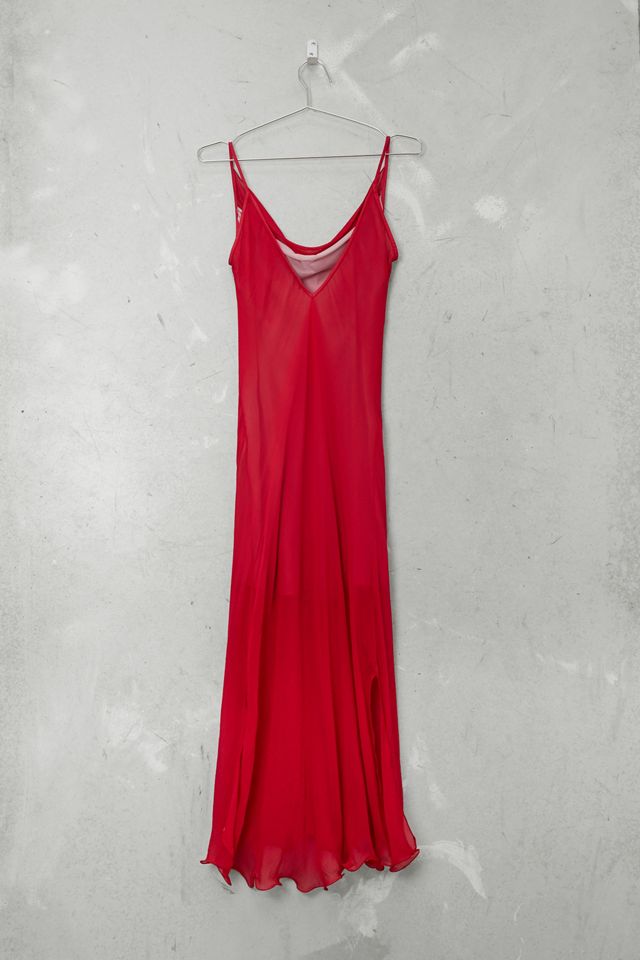 Urban Renewal One-Of-A-Kind Mastro Moda Double Layer Midi Dress #4