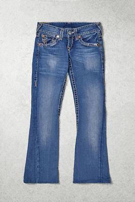 One-of-a-Kind Grunge True Religion Flared Jeans