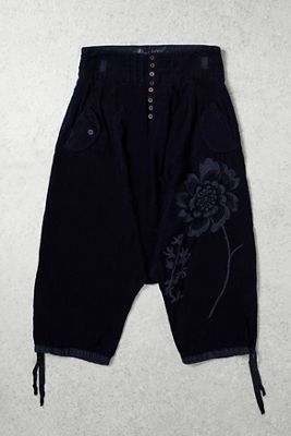 One-of-a-Kind Grunge Desigual Corduroy Capris