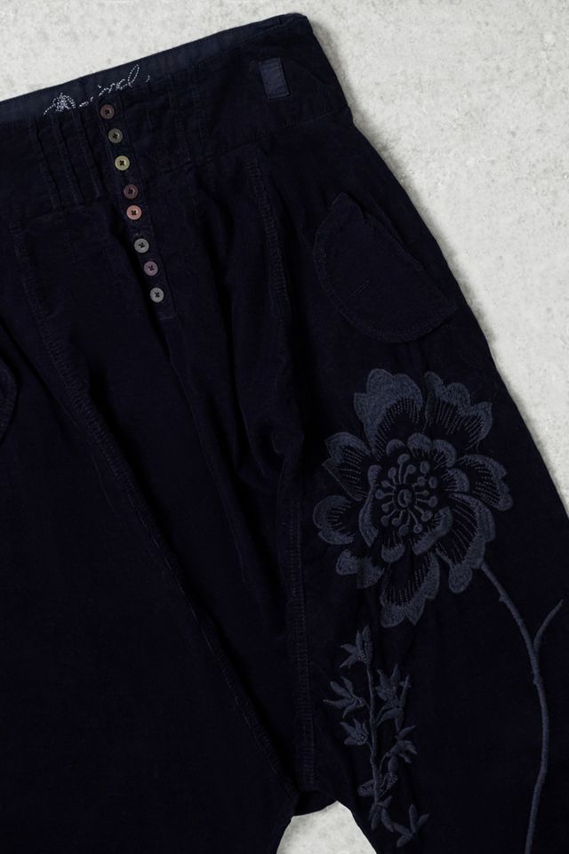 One-of-a-Kind Grunge Desigual Corduroy Capris #1