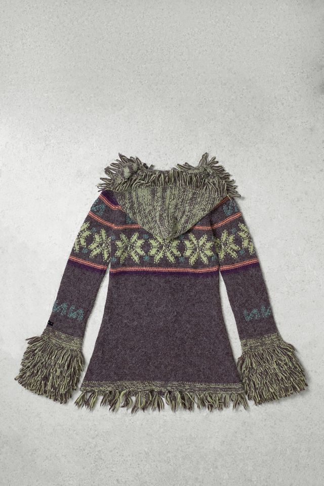 One-of-a-Kind Grunge Firetrap Zip Cardigan #2