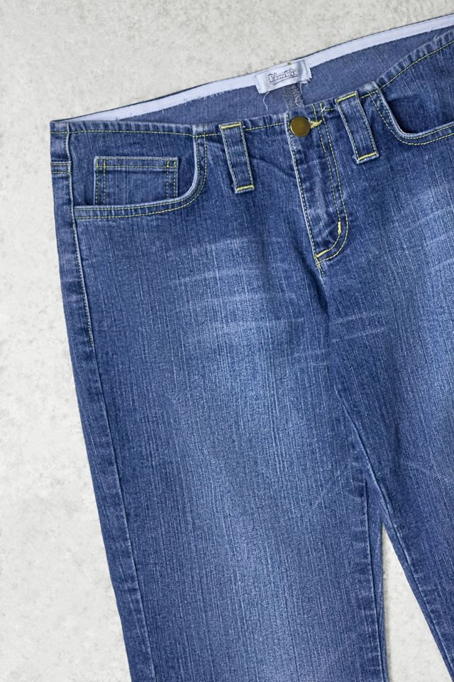 One-of-a-Kind Grunge Pimkie Denim Flared Jeans #1