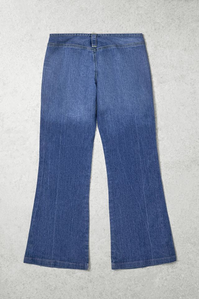 One-of-a-Kind Grunge Pimkie Denim Flared Jeans #2