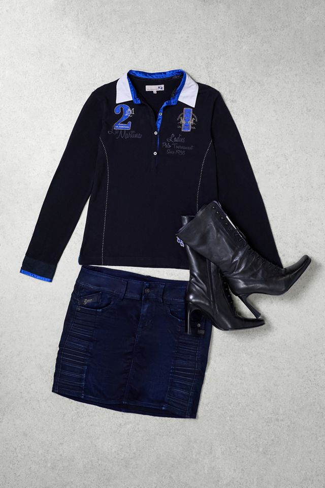 One-of-a-Kind Grunge G-STAR Denim Awkward Skirt #1
