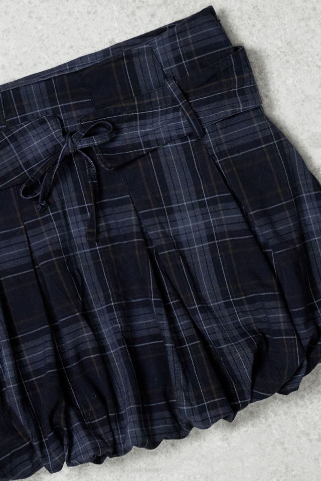 One-of-a-Kind Grunge Cache Cache Mini Skirt #1