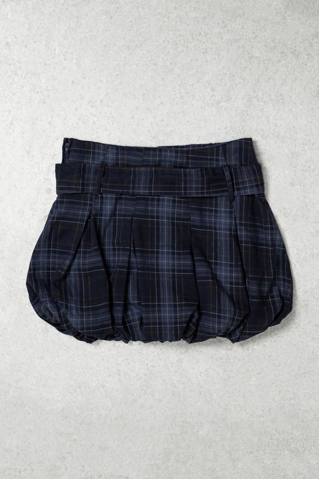 One-of-a-Kind Grunge Cache Cache Mini Skirt #2