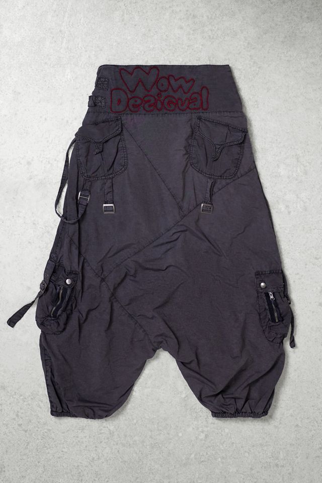 One-of-a-Kind Grunge Desigual Low Rise Balloon Capris #2