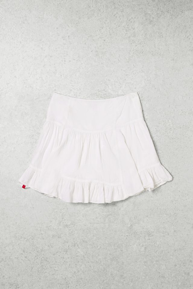 Urban Renewal One-Of-A-Kind EDC Awkward Linen Skirt #4