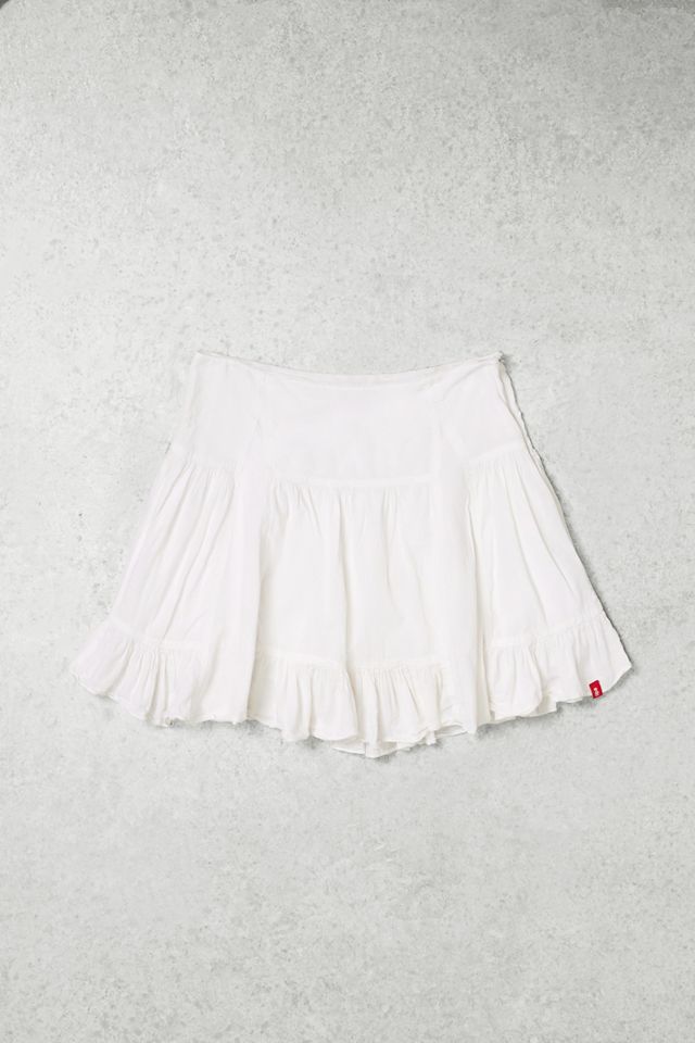 Urban Renewal One-Of-A-Kind EDC Awkward Linen Skirt #2