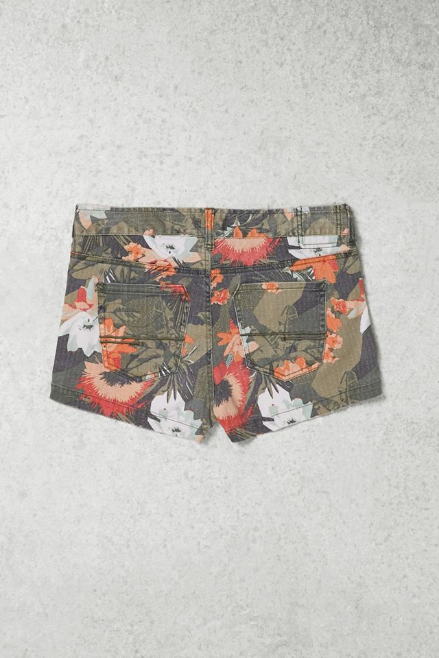 Urban Renewal One-Of-A-Kind Bench Floral Booty Shorts #4