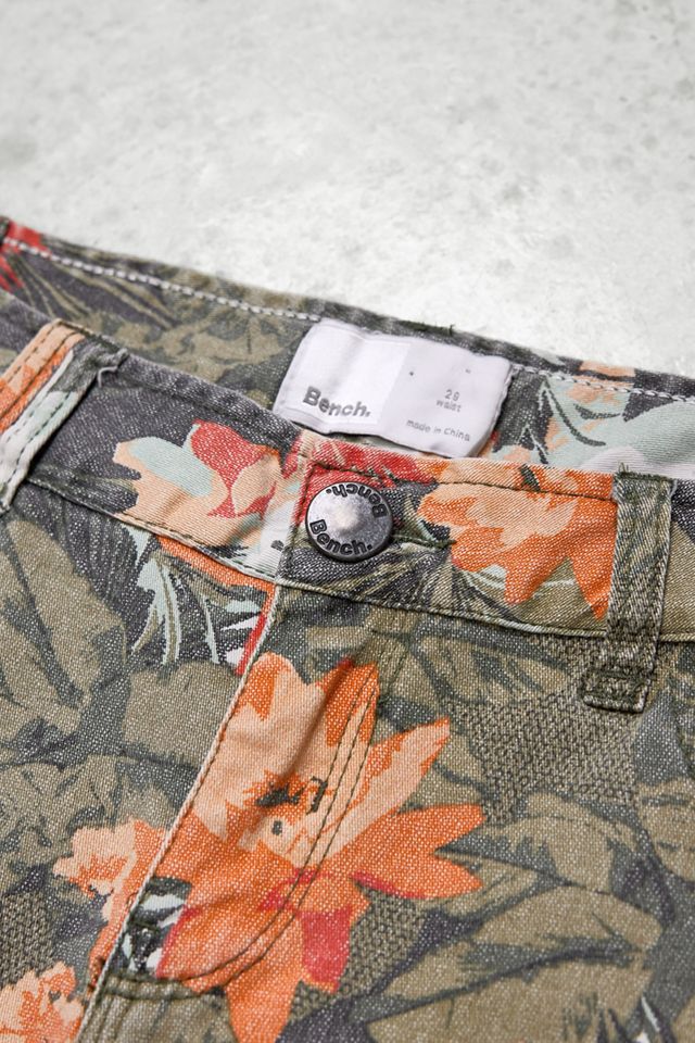 Urban Renewal One-Of-A-Kind Bench Floral Booty Shorts #3