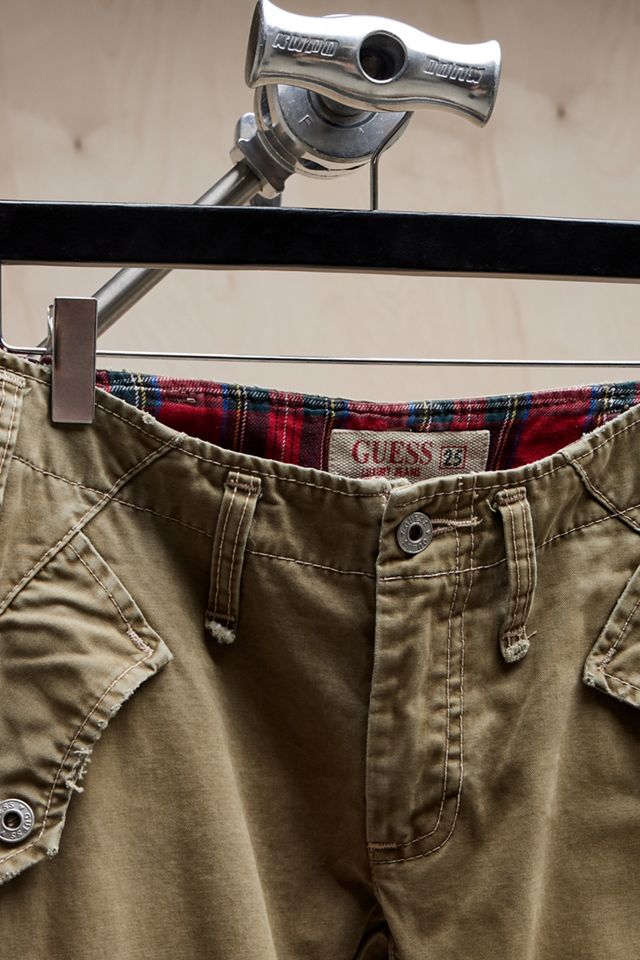 Urban Renewal One-Of-A-Kind GUESS Embroidered Cargo Pants  #2