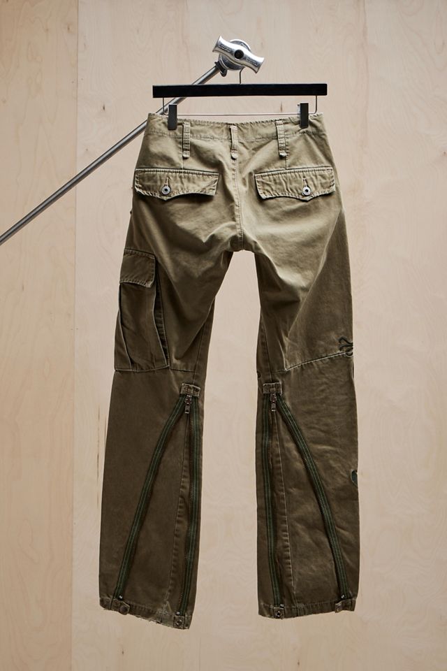 Urban Renewal One-Of-A-Kind GUESS Embroidered Cargo Pants  #3