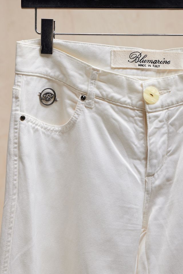 Urban Renewal One-Of-A-Kind Blumarine Satin Flare Pants  #1