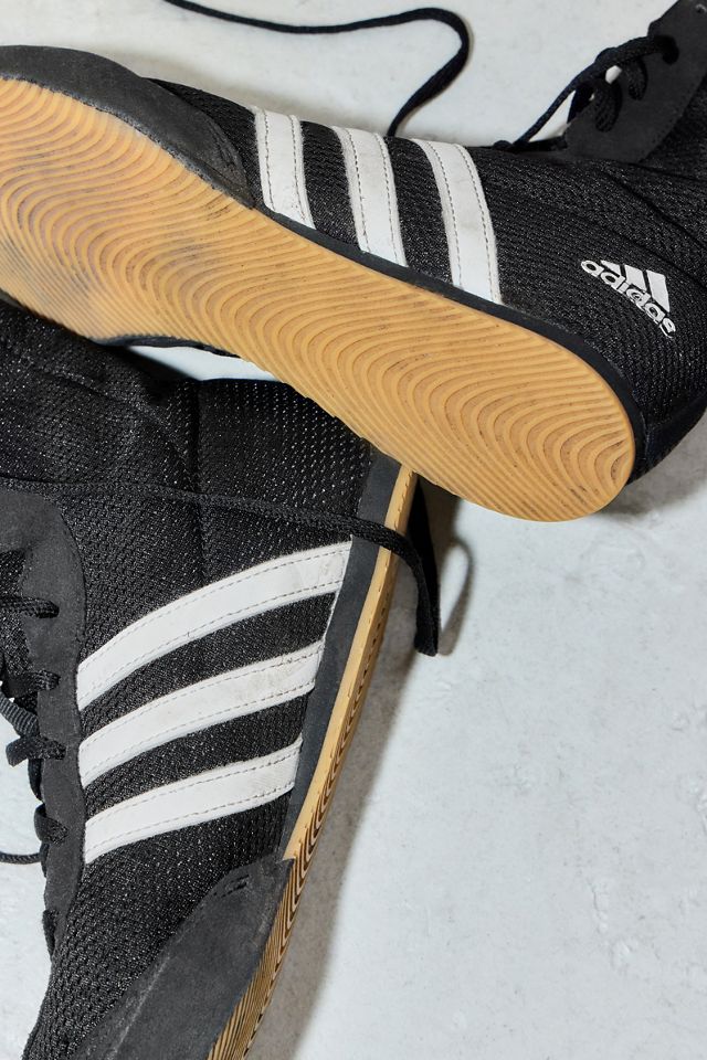 Urban Renewal One-Of-A-Kind adidas Black Boxing Boots  #2