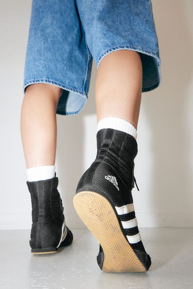 Urban Renewal One-Of-A-Kind adidas Black Boxing Boots  #4