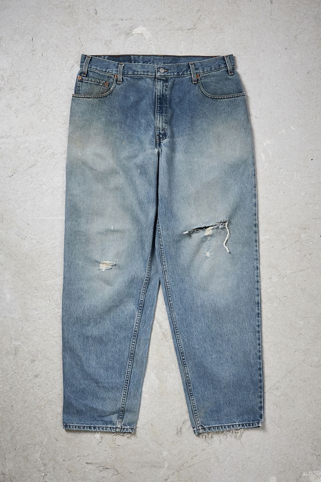 Urban Renewal OneOfAKind Levi's Baggy 570 Ripped Jeans Urban