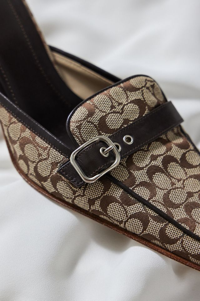 Urban Renewal One-Of-A-Kind Coach Mule Heels  #1