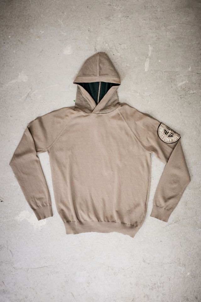 Stone island hot sale fleece hoodie