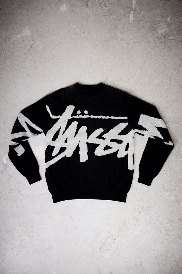 Urban Renewal One-Of-A-Kind Stussy Knitted Jumper  #2