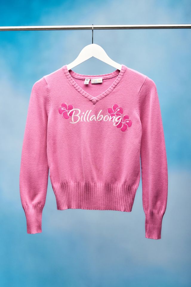 Billabong pink sweater sale