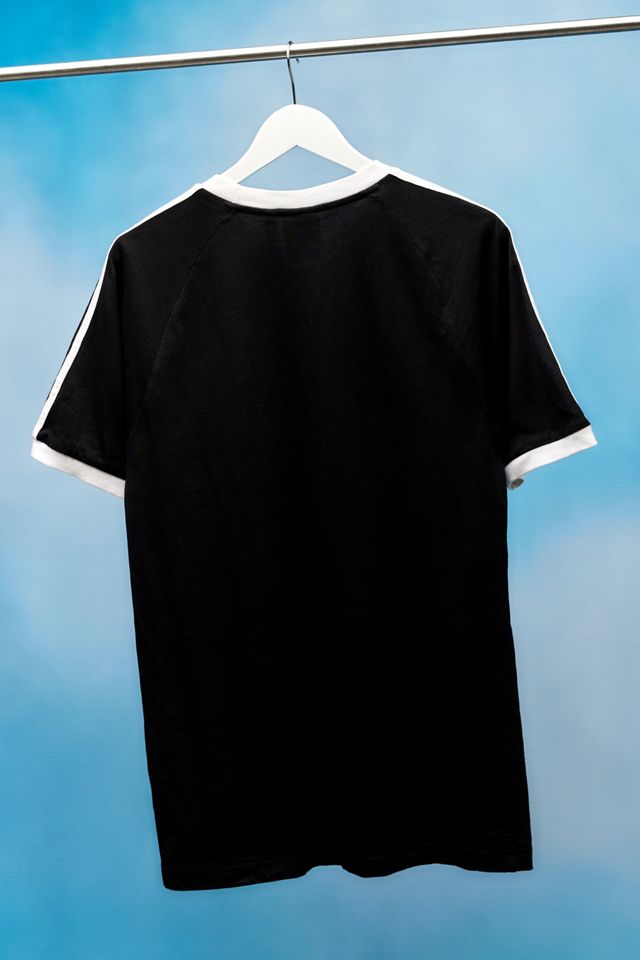 Urban Renewal One-Of-A-Kind Black adidas Ringer T-Shirt #2